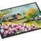 Edge Collections - 18" x 27" - Multicolor - Louisiana Magnolias Doormat Indoor Outdoor Rug - 1 Piece